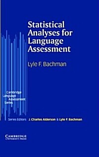 Statistical Analyses for Language Assessment (Hardcover)