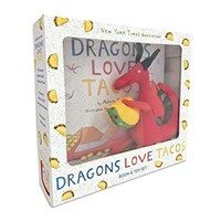 Dragons Love Tacos Book and Toy Set (Paperback + Audio CD)