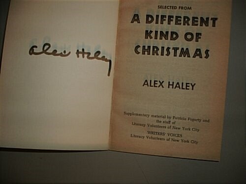 Selected from a Different Kind of Christmas (Paperback)