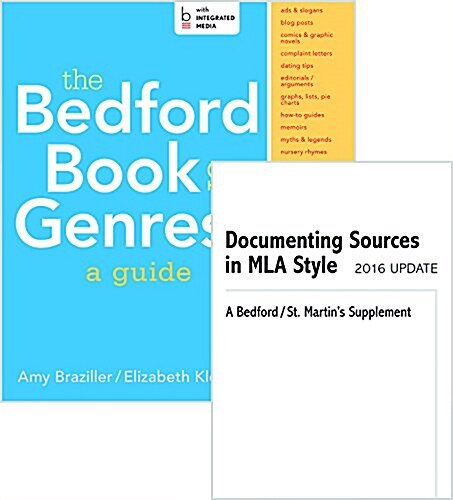 Bedford Book of Genres Brief & Documenting Sources in MLA Style: 2016 Update (Paperback)