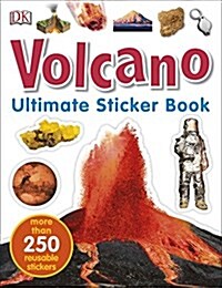 Ultimate Sticker Book: Volcano: More Than 250 Reusable Stickers (Paperback)