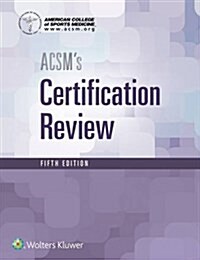 Acsms Certification Review (Paperback)