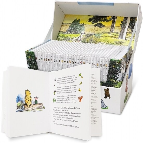 [중고] Winnie-the-Pooh Complete 30 copy slipcase (Hardcover)