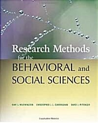 Research Methods for the Behavioral and Social Sciences (Hardcover)