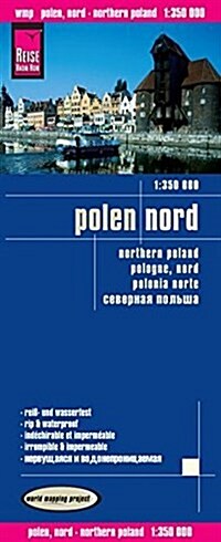 Poland North : REISE.2560 (Sheet Map, folded, 5 Rev ed)