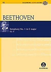 Symphony No. 1 in C Major, Op. 21: Eulenburg Audio+score Series, Vol. 92 (Hardcover)