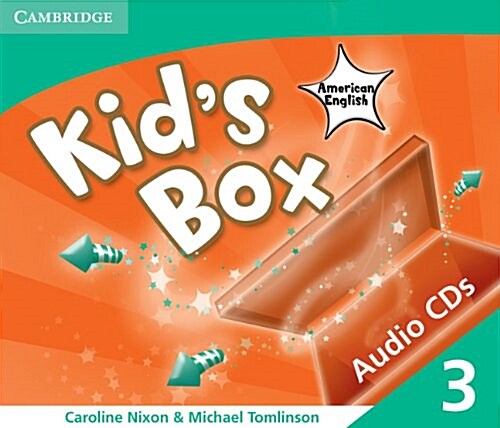 Kids Box American English Level 3 Audio Cds (3) (CD-Audio)