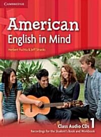 American English in Mind Level 1 Class Audio Cds (3) (CD-Audio)