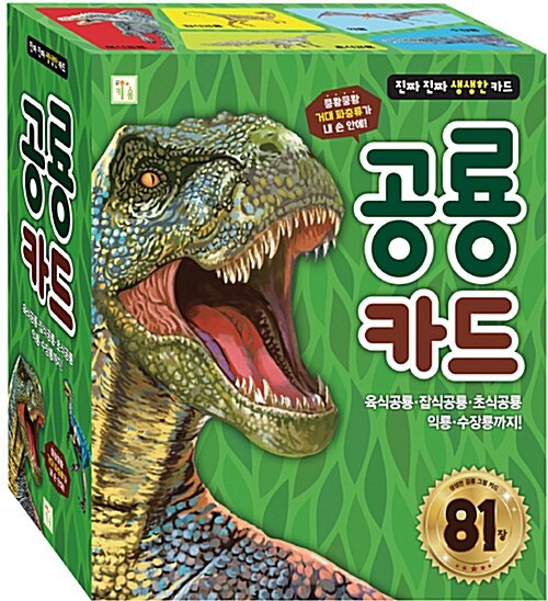 [중고] 공룡 카드