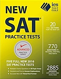 [중고] New SAT Practice Tests (Paperback)