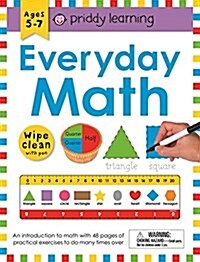Wipe Clean Workbook: Everyday Math (Enclosed Spiral Binding): Ages 5-7; Wipe-Clean with Pen [With Pen] (Spiral)