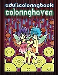 Adult Coloring Book Coloring Haven: Mandala Coloring Book (Paperback)