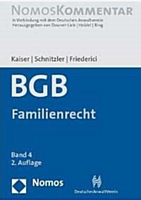 BGB 4. Familienrecht (Hardcover)