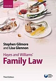 [중고] Hayes and Williams｀ Family Law (Paperback, 3rd)