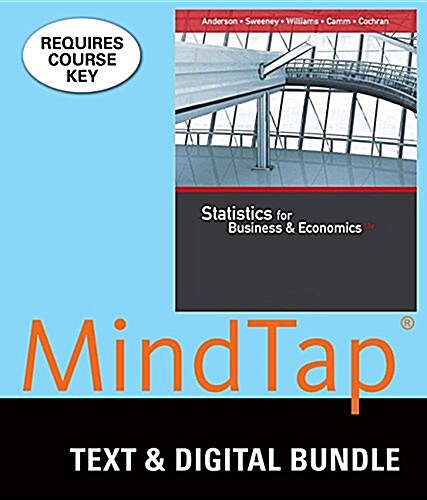 Statistics for Business & Economics + Lms Integrated Mindtap Business Statistics, 1-term Access (Hardcover, 13th, PCK)