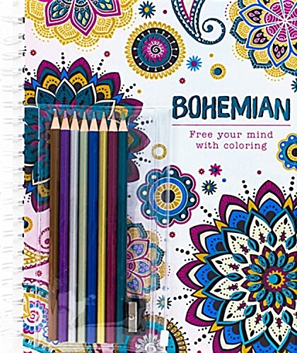 Bohemian: Free Your Mind with Coloring (Hardcover)