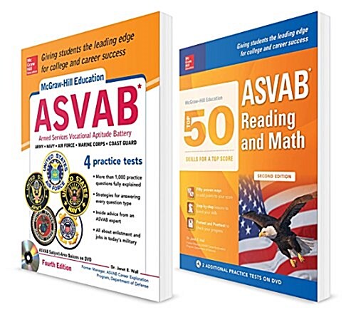 McGraw-Hill Education ASVAB 2-Book Value Pack (Hardcover)