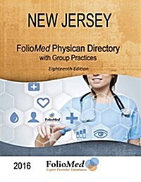 New Jersey Physician Directory With Healthcare Facilities 2016 (Paperback)