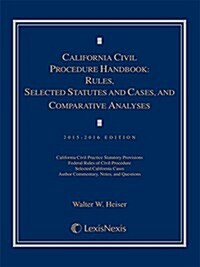 California Civil Procedure Handbook (Paperback)