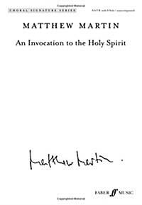 An Invocation to the Holy Spirit (Sheet Music)