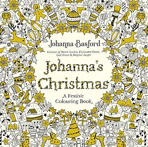 Johannas Christmas : A Festive Colouring Book (Paperback)