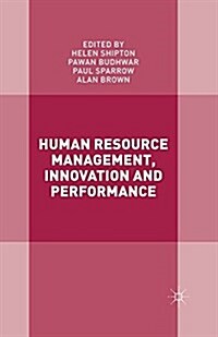 Human Resource Management, Innovation and Performance (Paperback)