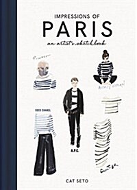 [중고] Impressions of Paris: An Artists Sketchbook (Hardcover)