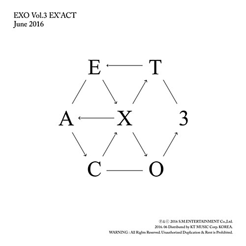 [중고] 엑소 - 정규 3집 EX｀ACT [Korean Ver.] (Lucky One or Monster 중 랜덤 발송)