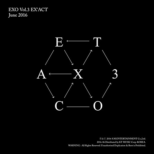 [중고] 엑소 - 정규 3집 EX‘ACT [Chinese Ver.] (Lucky One or Monster 중 랜덤 발송)