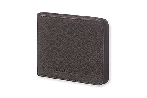 Moleskine Lineage Leather Wallet Black (Hardcover)