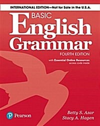 Basic English Grammar 4e Student Book with Essential Online Resources, International Edition (Paperback, 4)