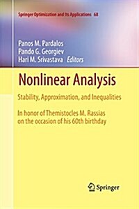 Nonlinear Analysis: Stability, Approximation, and Inequalities (Paperback)