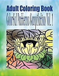 Adult Coloring Book Colorful Patterns Compilation Vol. 1 (Paperback)