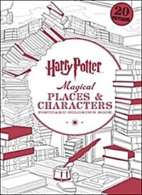 Harry Potter Magical Places & Characters Postcard Coloring Book, Volume 3 (Novelty)