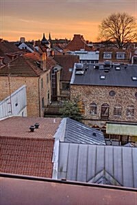 Rooftops in Lund Sweden Journal: 150 Page Lined Notebook/Diary (Paperback)