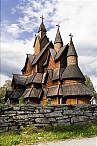 Heddal Stave Church in Norway Journal: 150 Page Lined Notebook/Diary (Paperback)