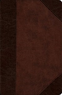 ESV Compact Bible (Trutone, Brown/Walnut, Portfolio Design) (Imitation Leather)