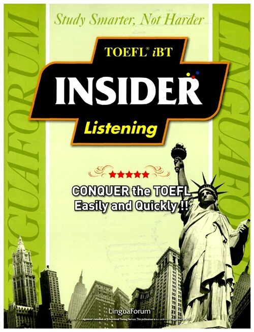TOEFL iBT INSIDER Listening (책 + CD 8장)