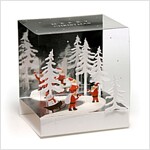 [입체카드] 큐브카드 - 4명의 산타