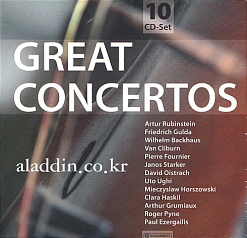 [수입] 그레이트 콘체르토스 ( 10CD Set)
