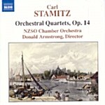 [수입] 슈타미츠: 관현악 사중주 Op.14 (DDD/ Canada)