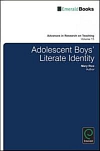 Adolescent Boy’s Literate Identity (Hardcover)