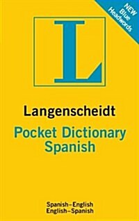 Langenscheidt Pocket Dictionary: Spanish (Vinyl-bound)