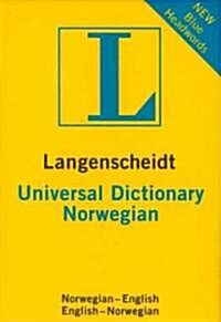 Langenscheidt Universal Norwegian Dictionary (Paperback, Bilingual)