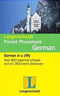 Langenscheidt Pocket Phrasebook German (Paperback, Bilingual)