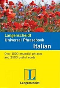 Langenscheidt Universal-Phrasebook Italian (Novelty)