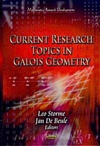 Current Research Topics on Galois Geometry (Hardcover, UK)