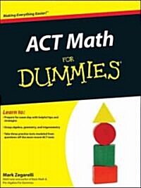 ACT Math for Dummies (Paperback)