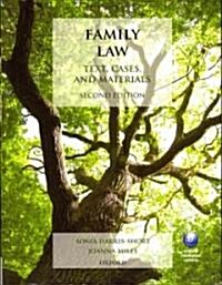 Family Law : Text, Cases, and Materials (Paperback, 2 Rev ed)