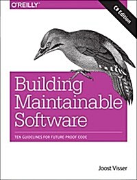 [중고] Building Maintainable Software, C# Edition: Ten Guidelines for Future-Proof Code (Paperback)